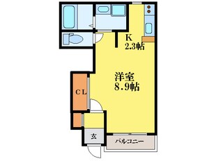 ネスト応神の物件間取画像